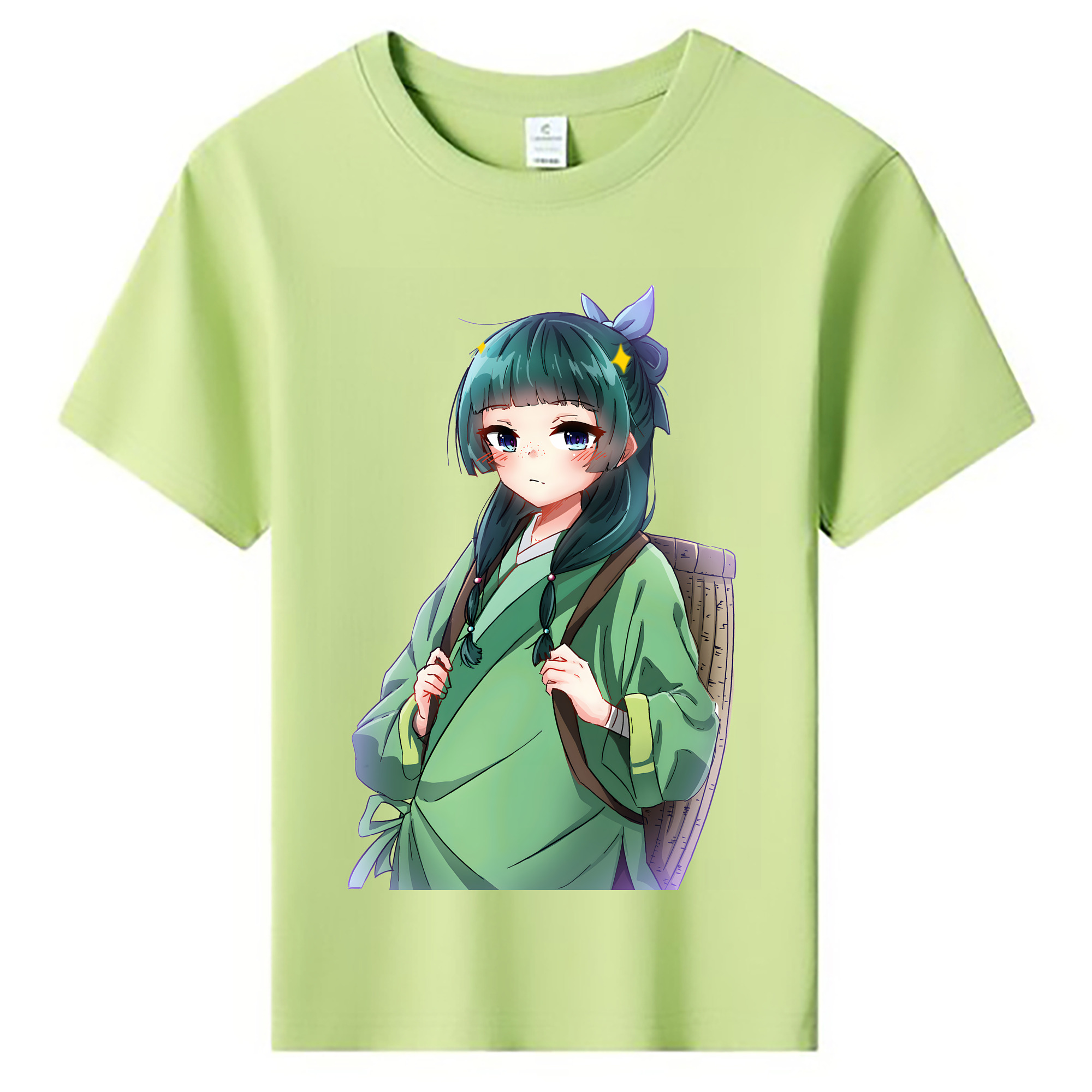 （画像用） 薬屋のひとりごと The Apothecary Diaries 綿100％キッズTシャツ（フロントプリント）